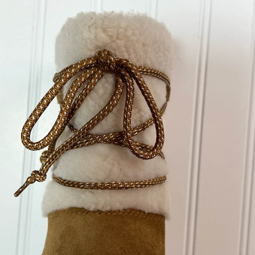 Koolaburra By Ugg Kids Size 2 Michon Chestnut Suede Boots — image 7 of 8